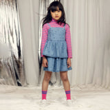 Mini Rodini - Denim dots strap dress | Scout & Co