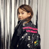 Mini Rodini - United Aliens Unlimited satin baseball jacket | Scout & Co