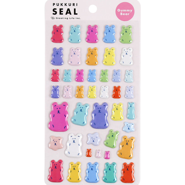 Greeting Life - Puffy stickers - Gummy Bear | Scout & Co