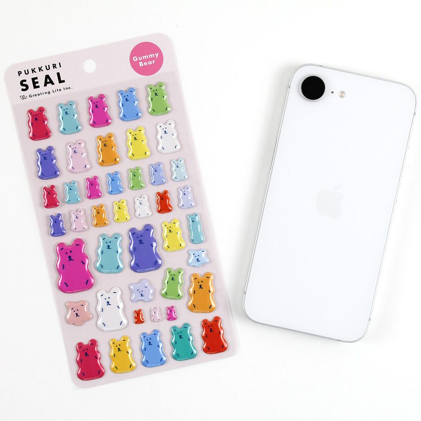 Greeting Life - Puffy stickers - Gummy Bear | Scout & Co