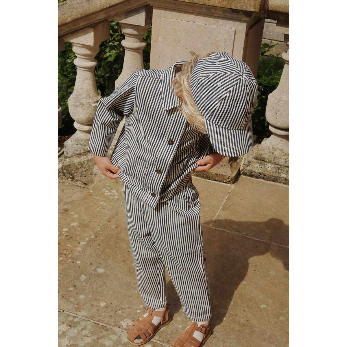 Konges Sløjd - Fender cap - Naval Stripe | Scout & Co