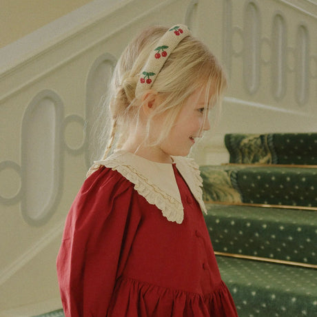 Konges Sløjd - Beaded hairband - Cherry