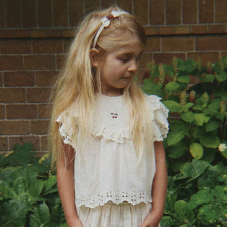 Konges Sløjd - Posey top - Antique white | Scout & Co