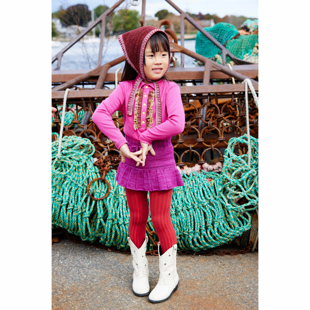Misha & Puff - Skating pond skirt - Fuchsia | Scout & Co