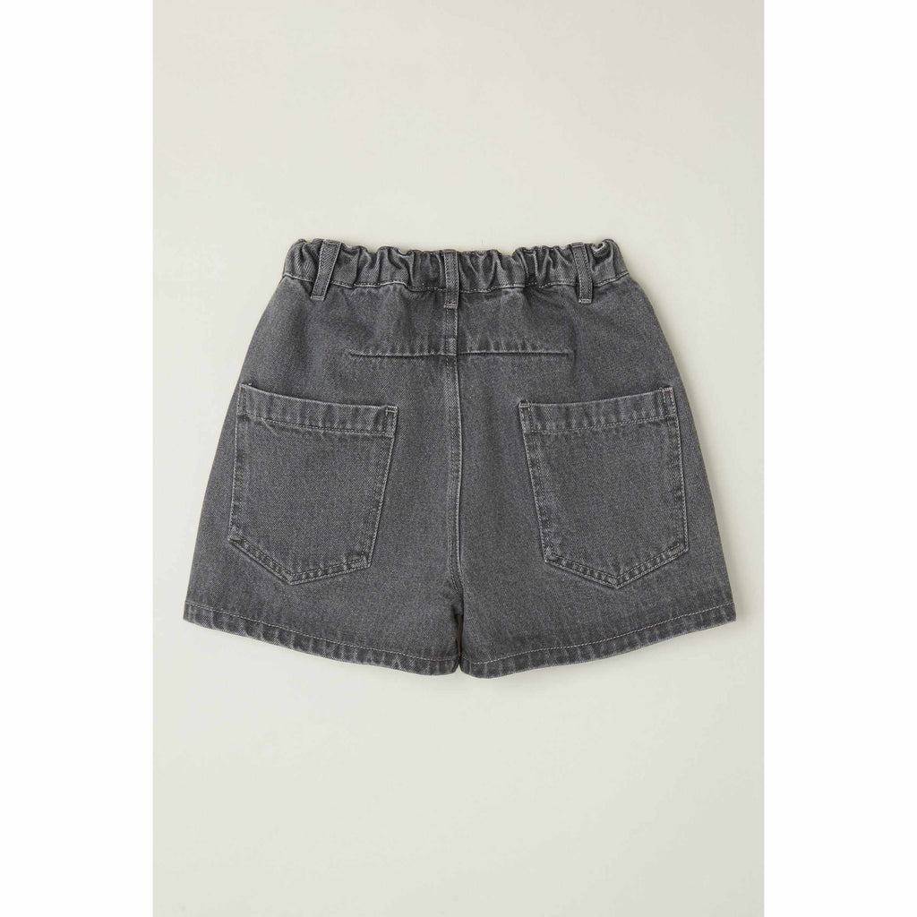 Main Story - Faded Black denim shorts | Scout & Co
