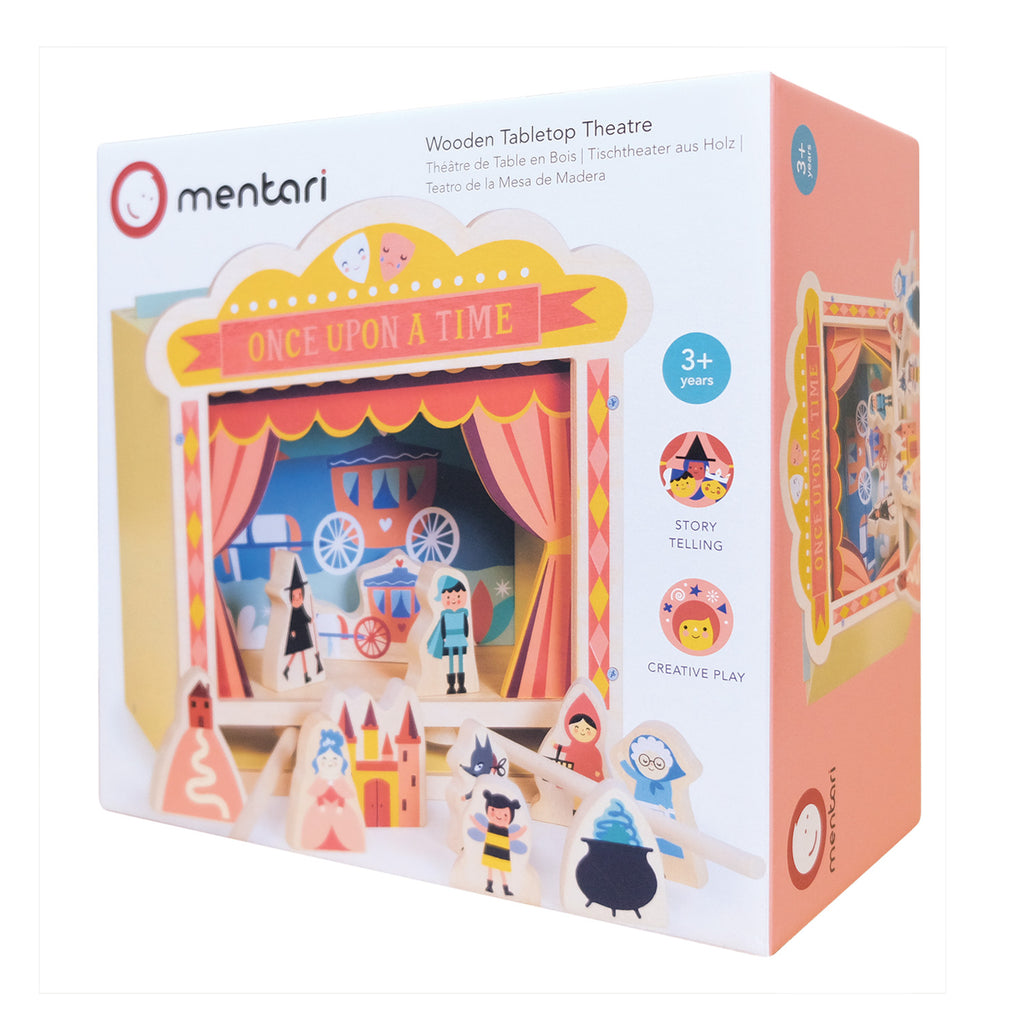 Mentari - Wooden tabletop theatre play set | Scout & Co