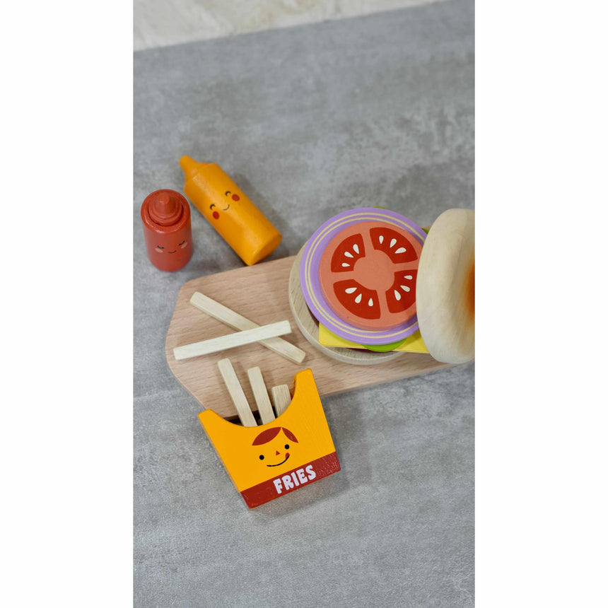 Mentari - Take-out Burger play food set | Scout & Co