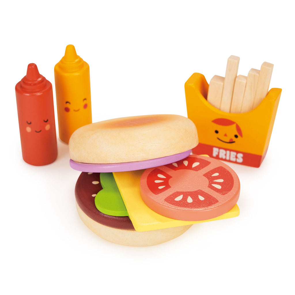 Mentari - Take-out Burger play food set | Scout & Co