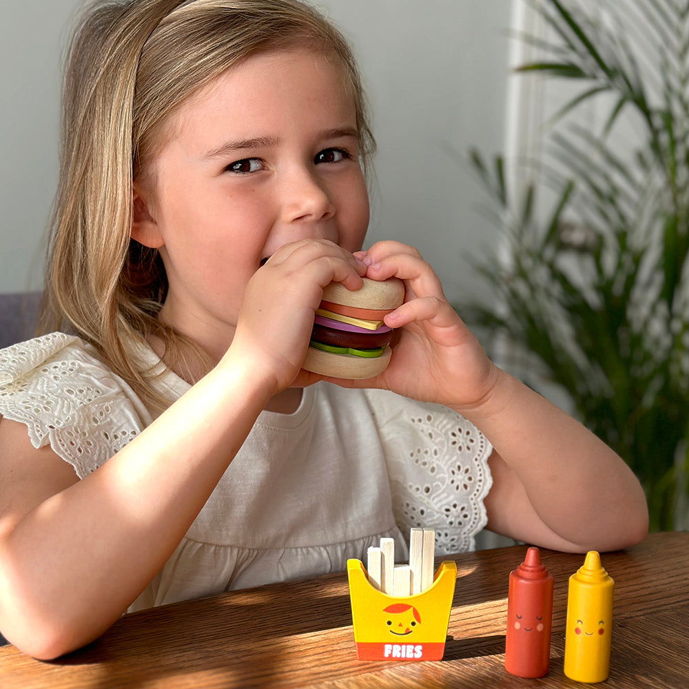 Mentari - Take-out Burger play food set | Scout & Co