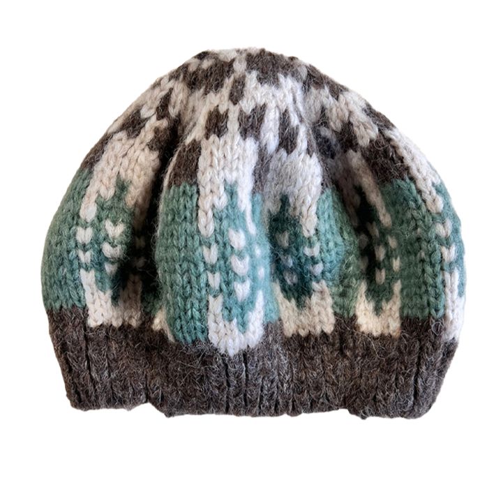 Mabli - Sglefrio merino wool knit tam hat - Walnut | Scout & Co