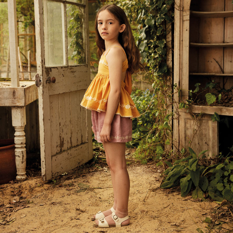 Apolina - Magrit sun top - Tangerine | Scout & Co