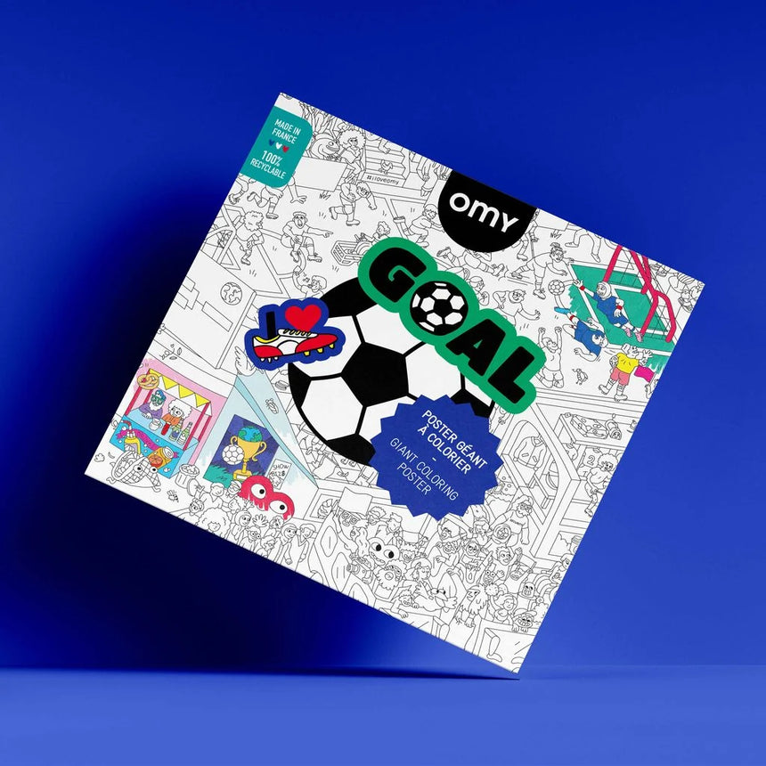 OMY - colouring poster - Goal | Scout & Co
