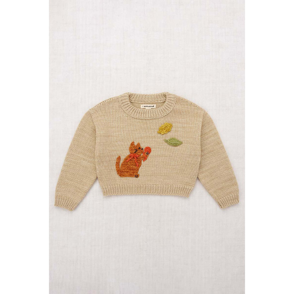 Misha & Puff - Meadow crewneck - Alabaster | Scout & Co