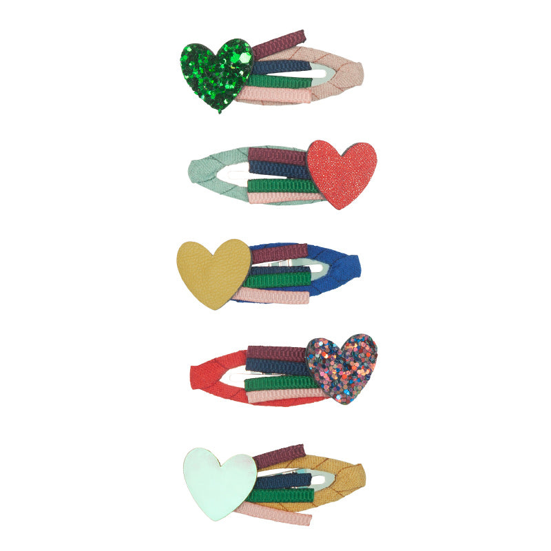 Mimi & Lula - Autumn heart mini clic clacs - set of 5 | Scout & Co