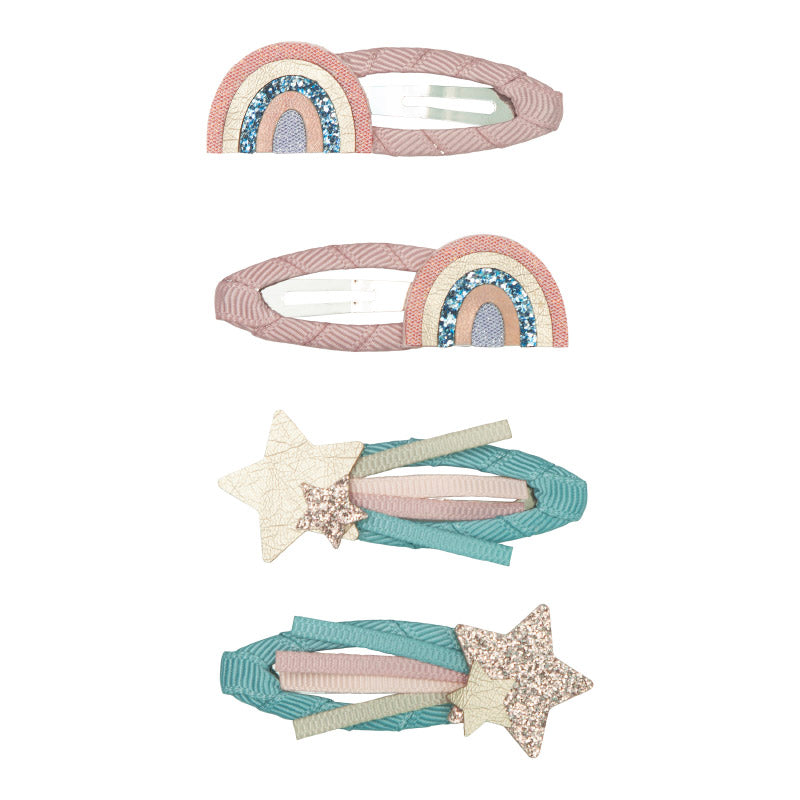 Mimi & Lula - Over The Rainbow hair clips - set of 4 | Scout & Co