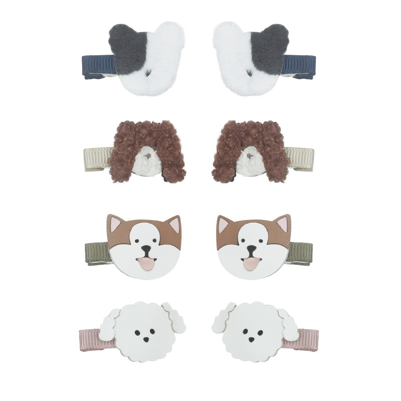 Mimi & Lula - Puppy mini hair clips - set of 8 | Scout & Co