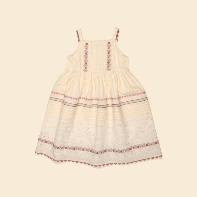 Apolina - Minerva dress - Cream | Scout & Co