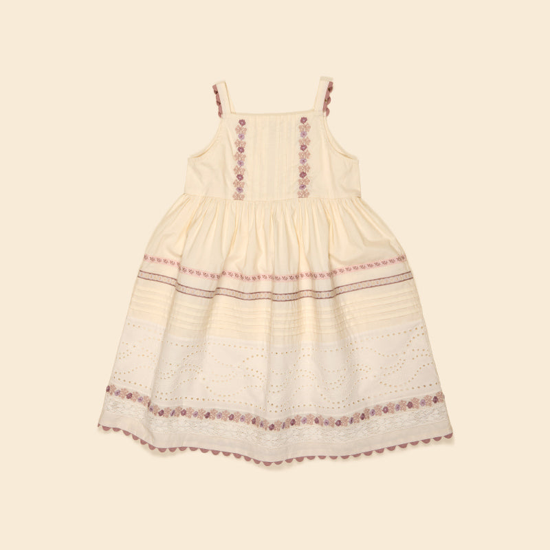 Apolina - Minerva dress - Cream | Scout & Co