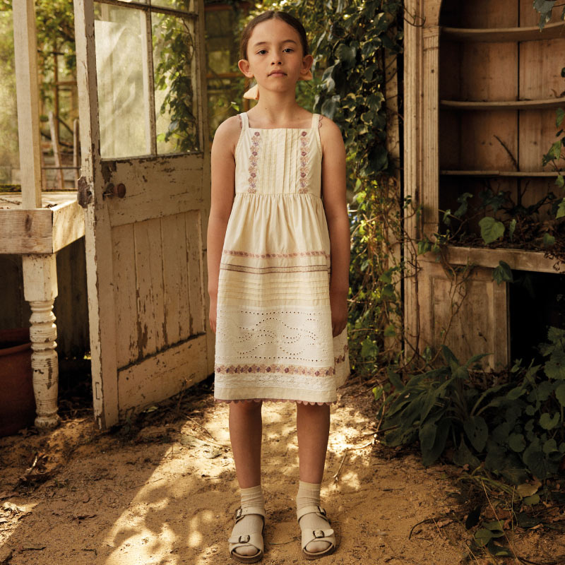 Apolina - Minerva dress - Cream | Scout & Co