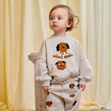 Mini Rodini - Doggies sweatshirt - grey | Scout & Co