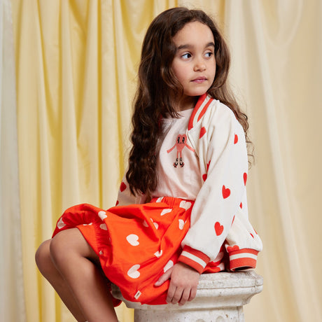 Mini Rodini - Heart In Shoes embroidered T-shirt | Scout & Co