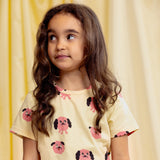 Mini Rodini - Doggies all-over T-shirt - yellow | Scout & Co