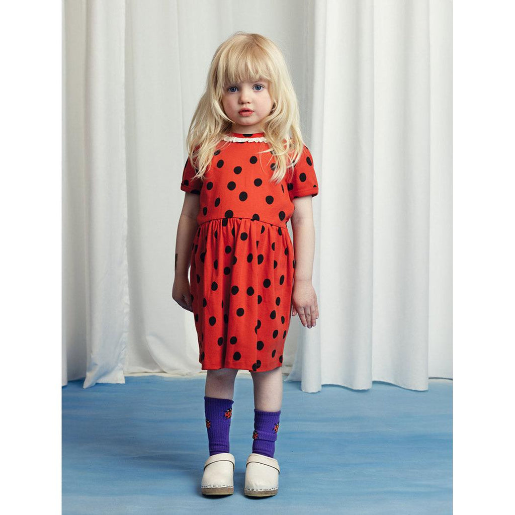 Mini Rodini - Dots lace dress | Scout & Co