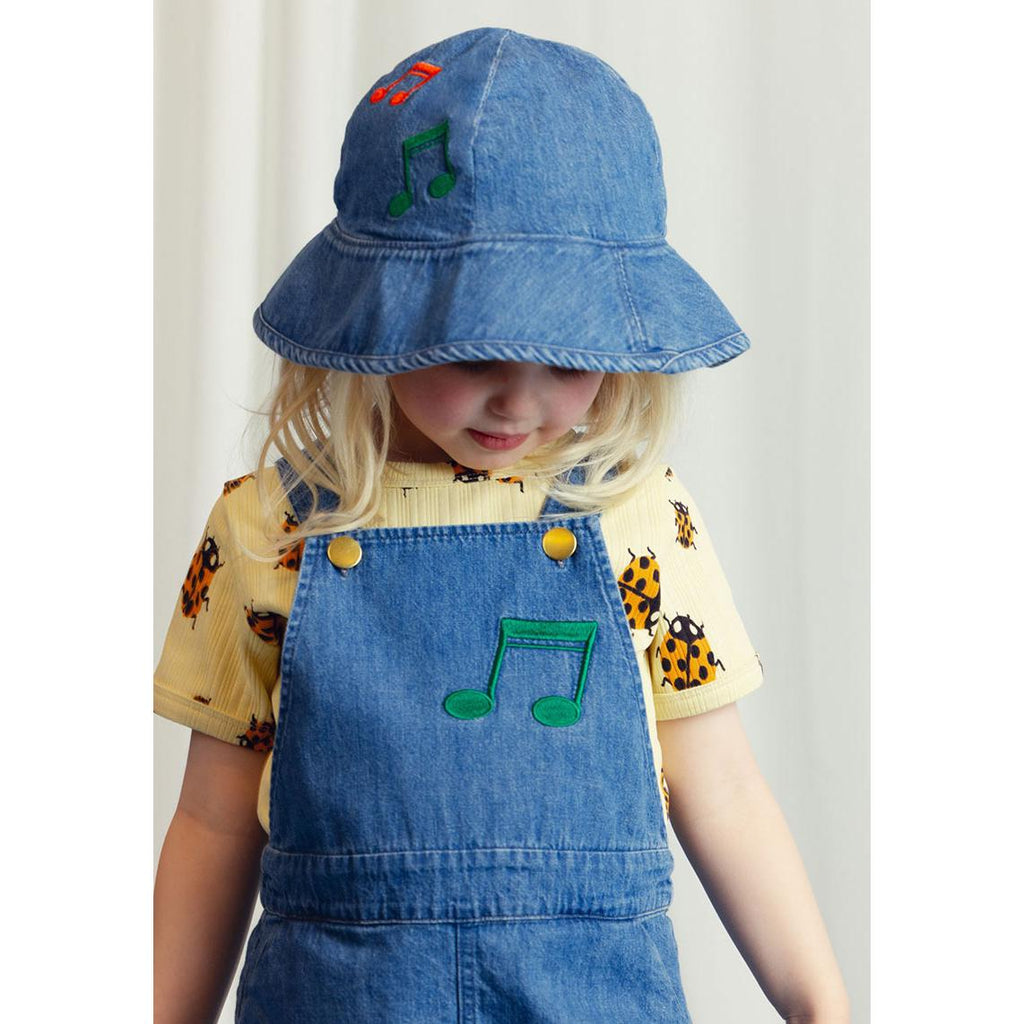 Mini Rodini - Note embroidered sun hat | Scout & Co