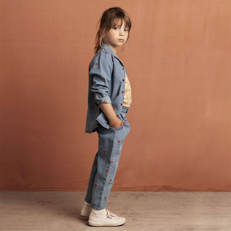 Mini Rodini - Mini Hearts denim jeans | Scout & Co