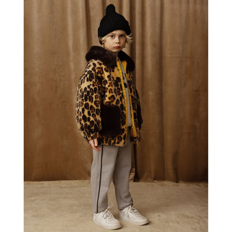 Mini Rodini - Leopard faux-fur jacket | Scout & Co