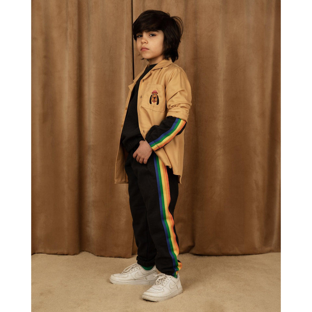 Mini Rodini - Rainbow Stripe sweatpants | Scout & Co
