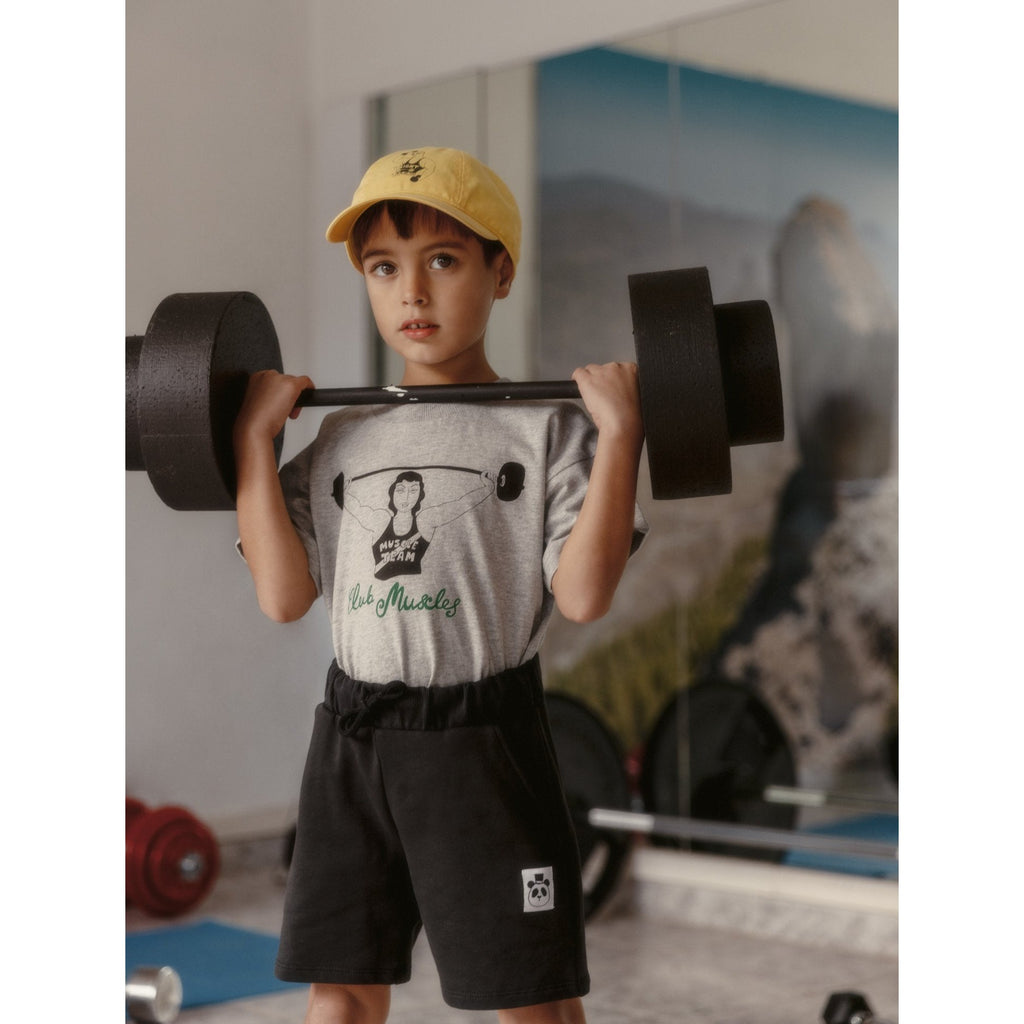 Mini Rodini - Club Muscles tee - grey | Scout & Co