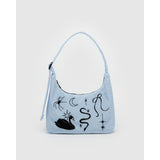 Baggu - Mini Nylon Shoulder bag - Embroidered Ballet Icons | Scout & Co