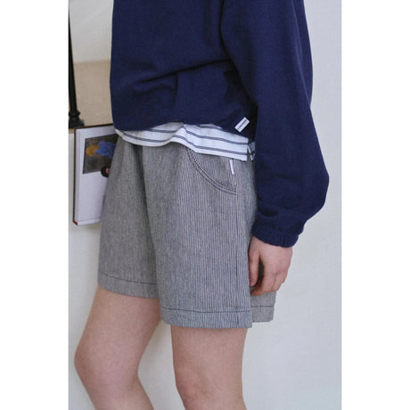 Le Bon Shoppe - City shorts - Navy stripe | Scout & Co