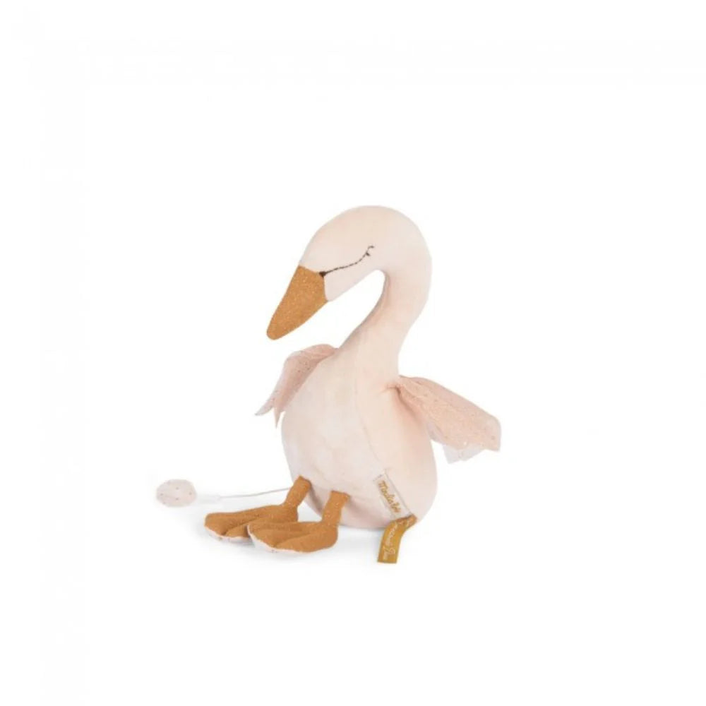 Moulin Roty - Musical swan - baby toy | Scout & Co