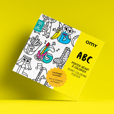 OMY - colouring poster - ABC | Scout & Co