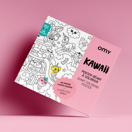 OMY - colouring poster - Kawaii | Scout & Co