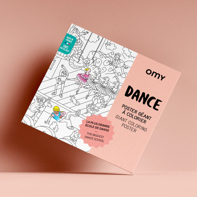 OMY - colouring poster - Dance | Scout & Co