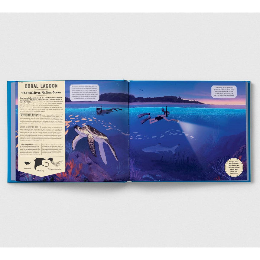 Shine Your Magic Torch: Mysteries Of The Ocean - Camilla de la Bedoyere | Scout & Co