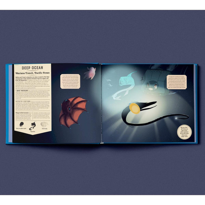 Shine Your Magic Torch: Mysteries Of The Ocean - Camilla de la Bedoyere | Scout & Co