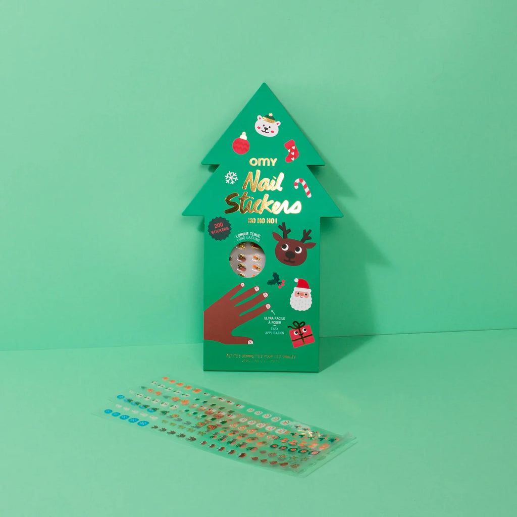 OMY - Nail stickers - Christmas Ho Ho Ho | Scout & Co