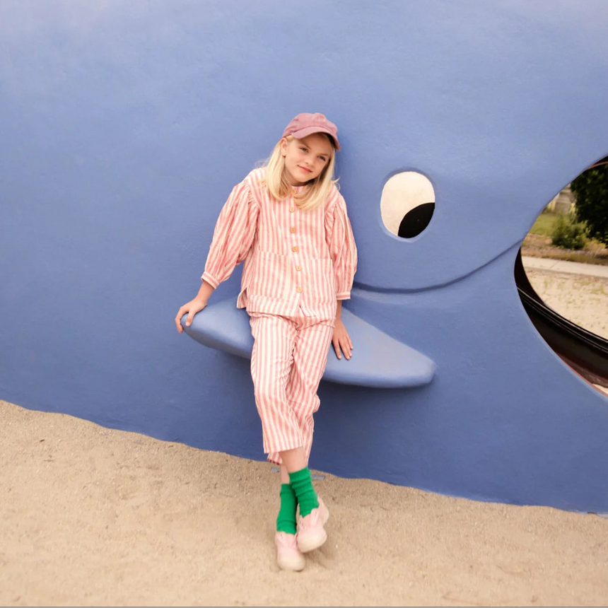 Nights By Wilder - Farrow pyjamas - Red Stellar Stars | Scout & Co