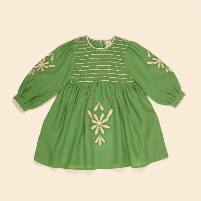 Apolina - Noemie dress - Retro Green | Scout & Co