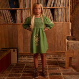 Apolina - Noemie dress - Retro Green | Scout & Co