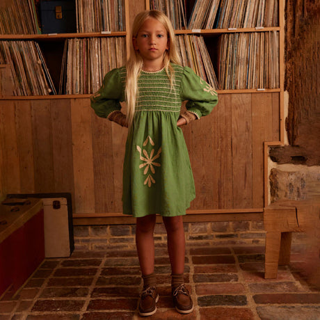 Apolina - Noemie dress - Retro Green | Scout & Co