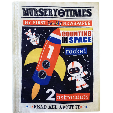 Jo & Nic's Crinkly Cloth Books - Space Count | Scout & Co