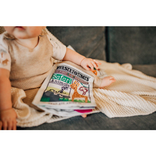 Jo & Nic's Crinkly Cloth Books - Safari Animals | Scout & Co