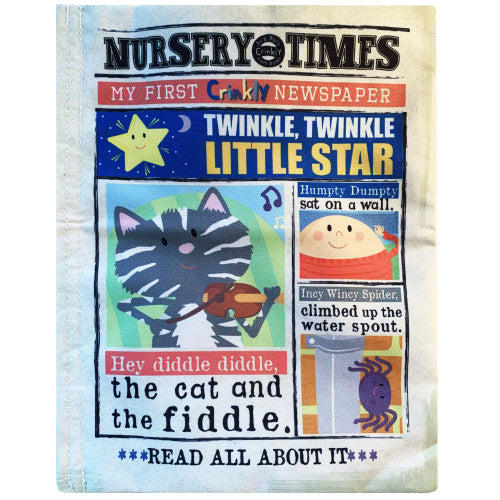 Jo & Nic's Crinkly Cloth Books - Nursery Rhymes | Scout & Co