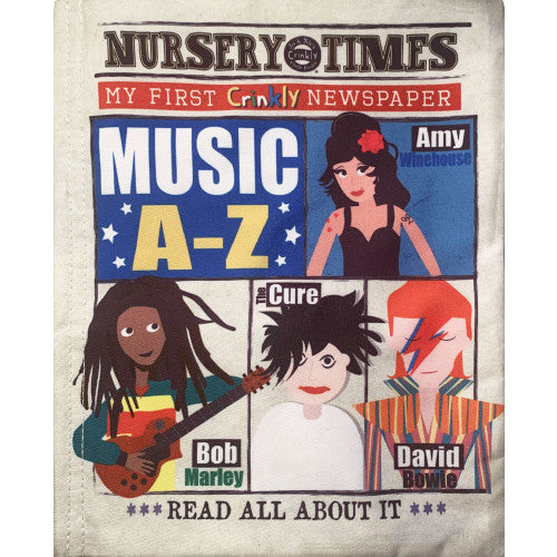 Jo & Nic's Crinkly Cloth Books - Music A to Z | Scout & Co