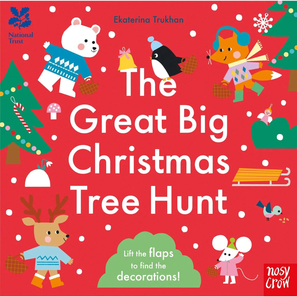 The Great Big Christmas Tree Hunt: lift the flap book - Ekaterina Trukhan | Scout & Co